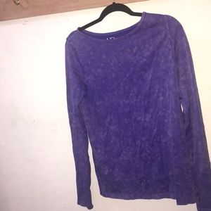 Purple compression long sleeve shirt size 3x